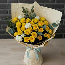 Букет цветов из:  Розы в Новосмолинский