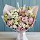 Букет цветов из: Альстромерии и Розы в Новосмолинский