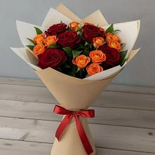 Букет Любовь и восторг в Новосмолинский