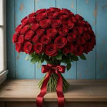 Букет Красные розы Блэк Меджик в Новосмолинский
