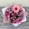 Букет цветов из: Розы, Герберы и Хризантемы в Новосмолинский