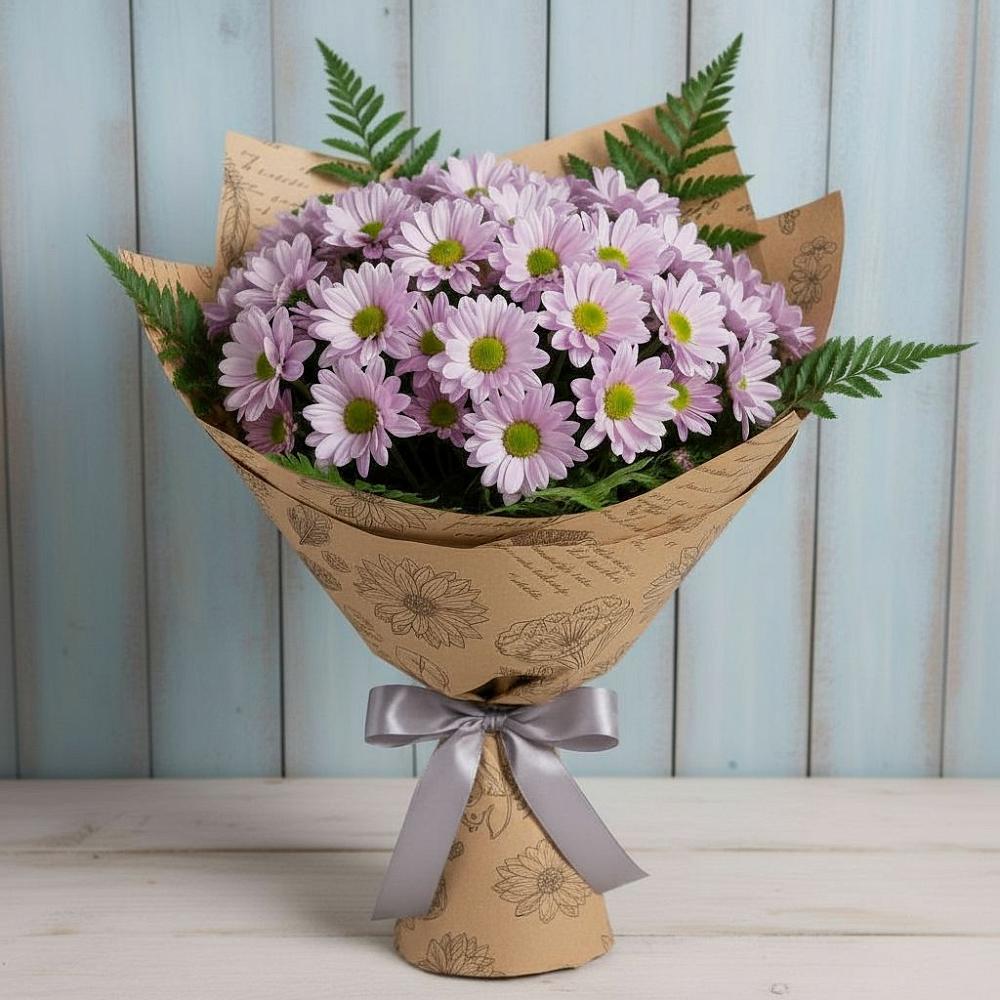Букет цветов из: Хризантемы в Новосмолинский
