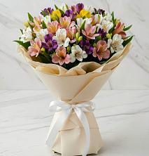 Букет цветов из:  Альстромерии в Новосмолинский