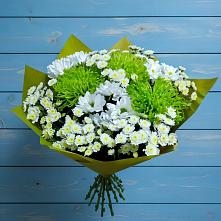 Букет цветов из:  Хризантемы в Новосмолинский