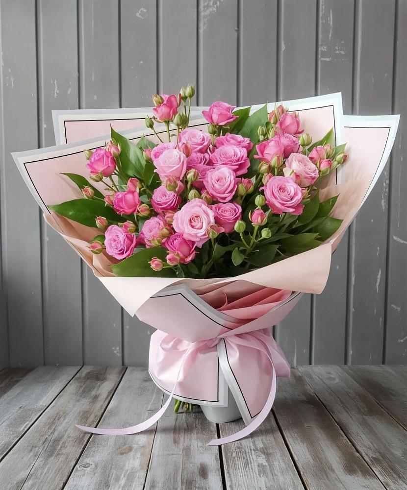 Букет Розовый кустик в Новосмолинский