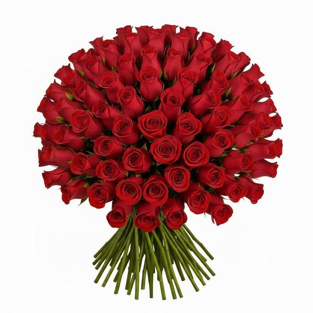 Букет Красные розы Чери Лав в Новосмолинский