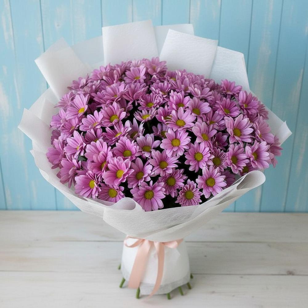 Букет цветов из: Хризантемы в Новосмолинский