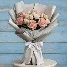 Букет цветов из:  Розы в Новосмолинский