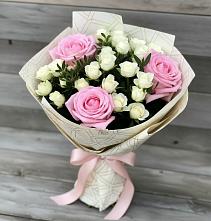 Букет цветов из:  Розы в Новосмолинский