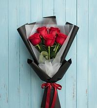 Букет цветов из:  Розы в Новосмолинский