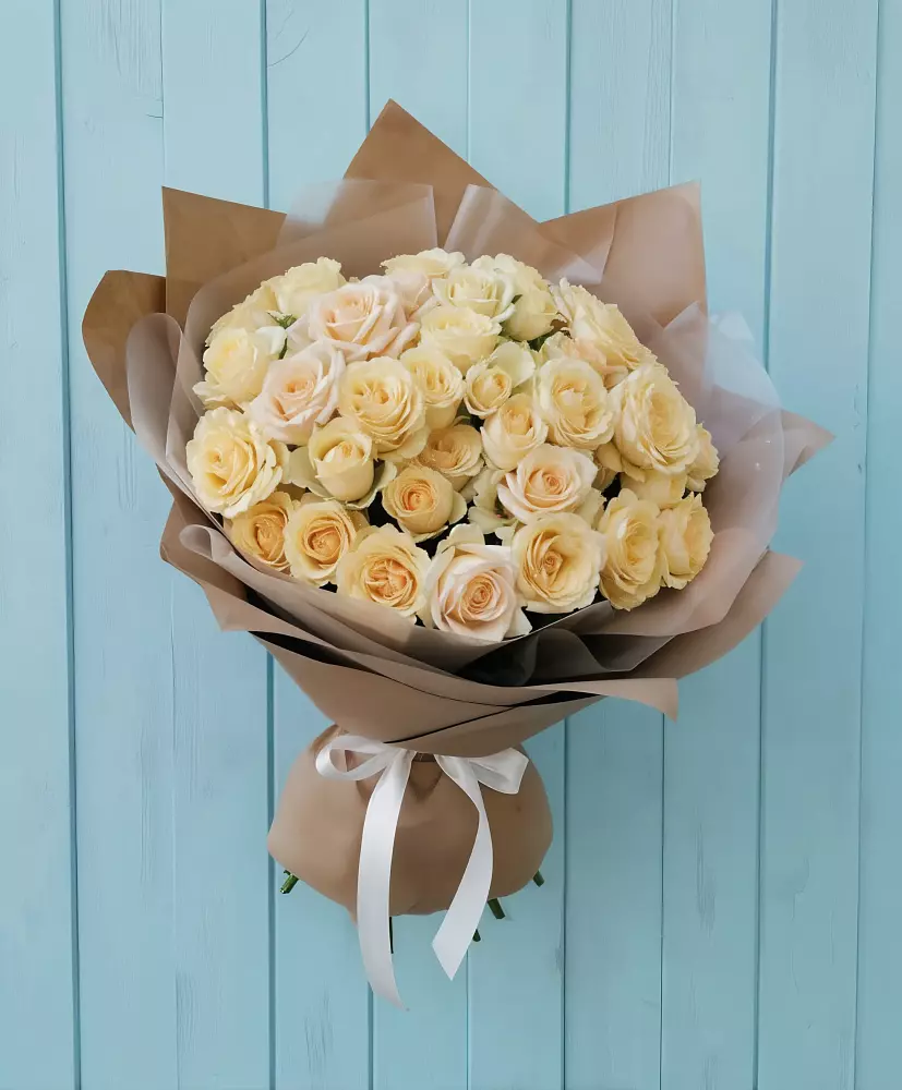 Букет Кремовое облако в Новосмолинский