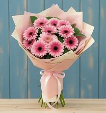 Букет цветов из:  Герберы в Новосмолинский